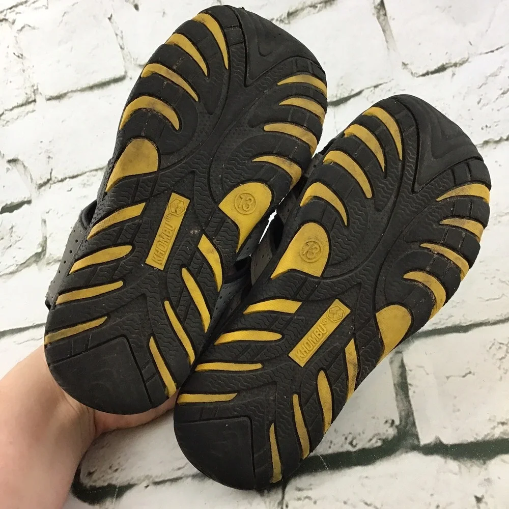 Khombu Boys Sz 13 Kyle Hiking Sandals Water Resistant Trail Shoes